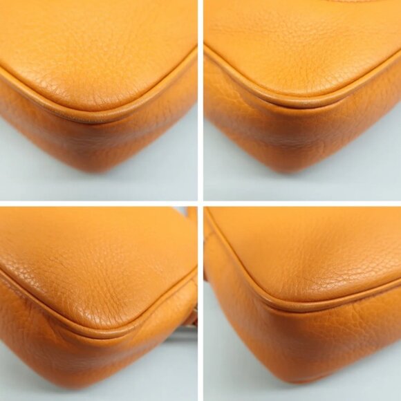 100% Authentic GUCCI SOHO Orange leather Shoulder Bag - Picture 6 of 12